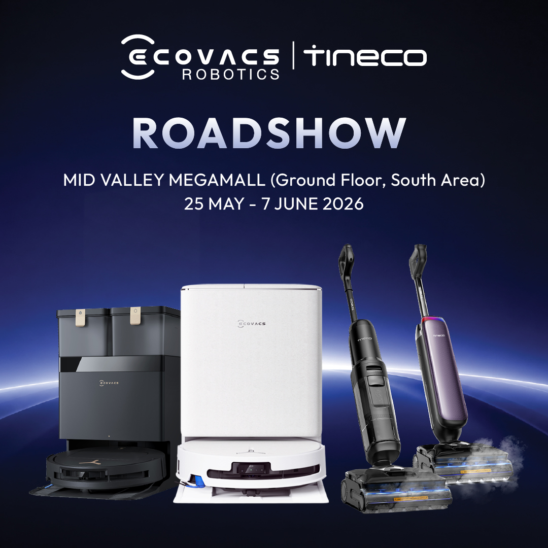 Tineco Malaysia Facebook ad: SMART CLEANING IS TAKING OVER MID VALLEY