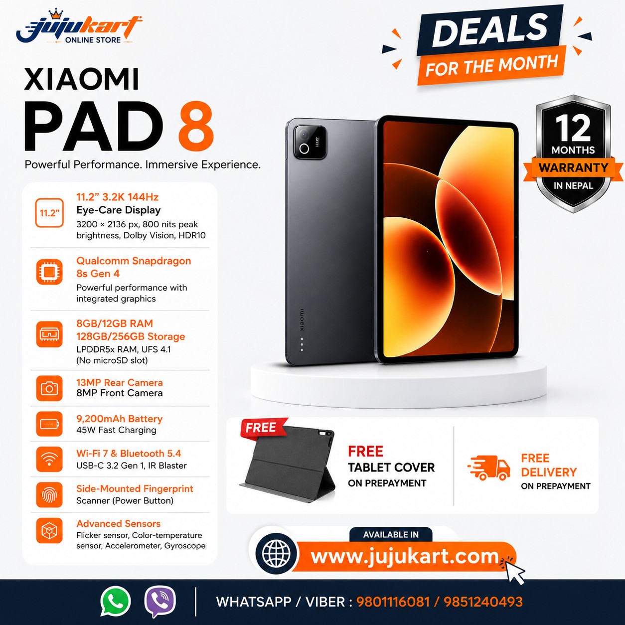 JujuKart Facebook ad: DEALS FOR THE MONTH
