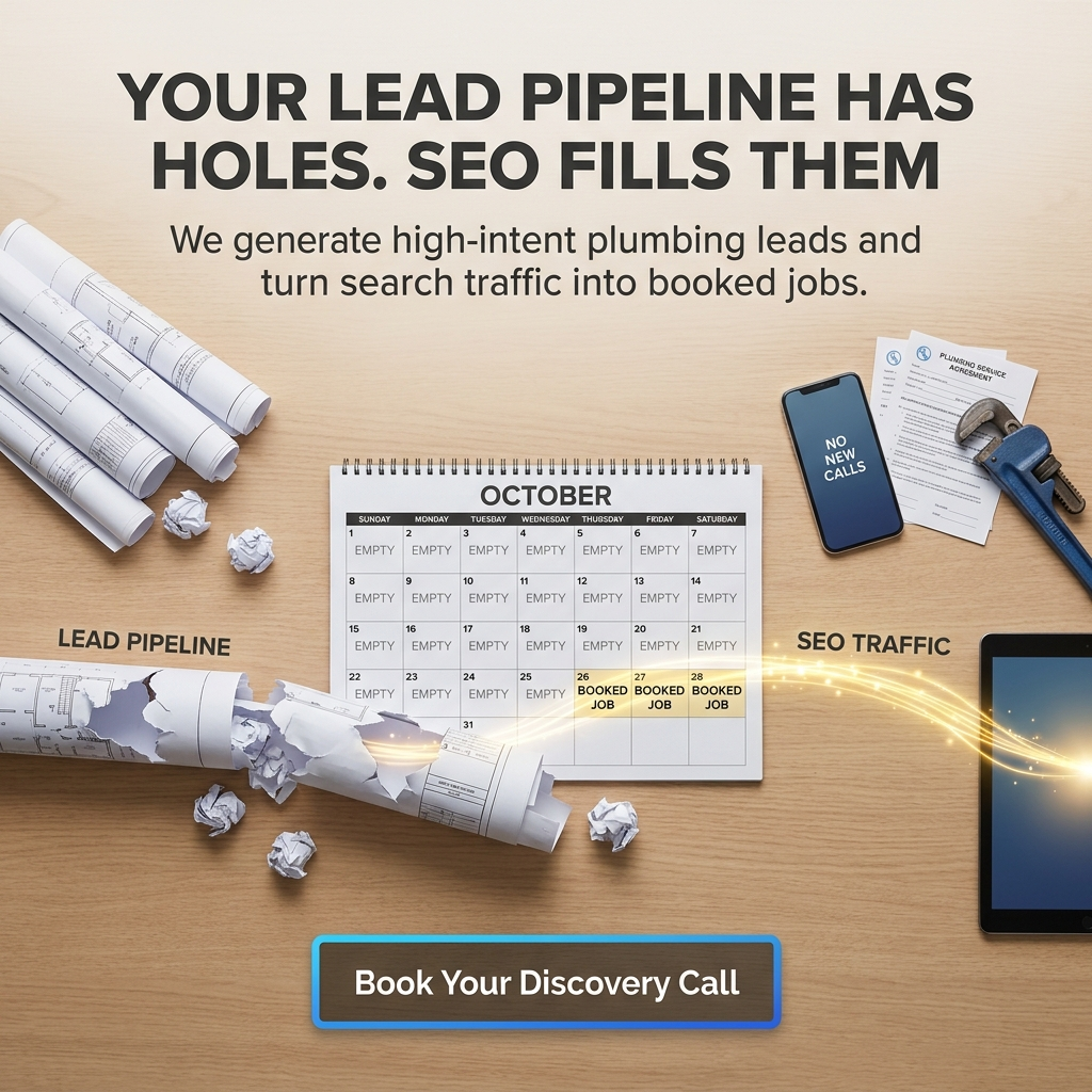The Contractors Edge Facebook ad: Stop Being Invisible to Plumbing Customers