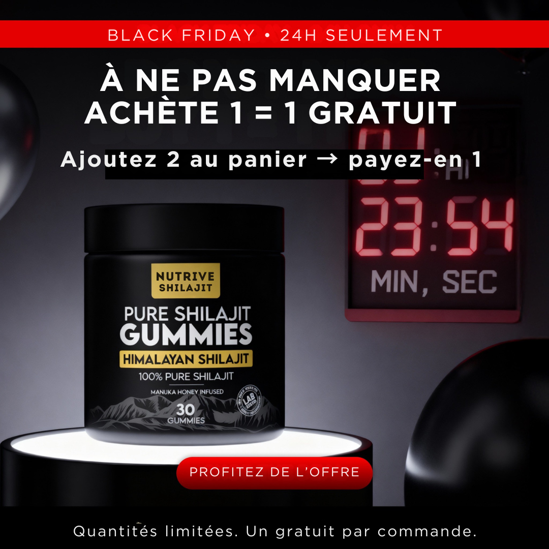 Nutrive LAB Facebook ad: 1 ACHETEZ = 1 OFFERT, FINI CE SOIR