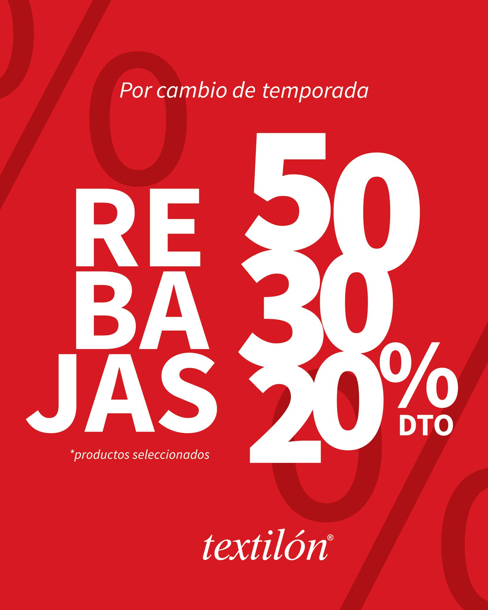 Textilón Facebook ad: ¡Es el momento que estabas esperando para renovar…
