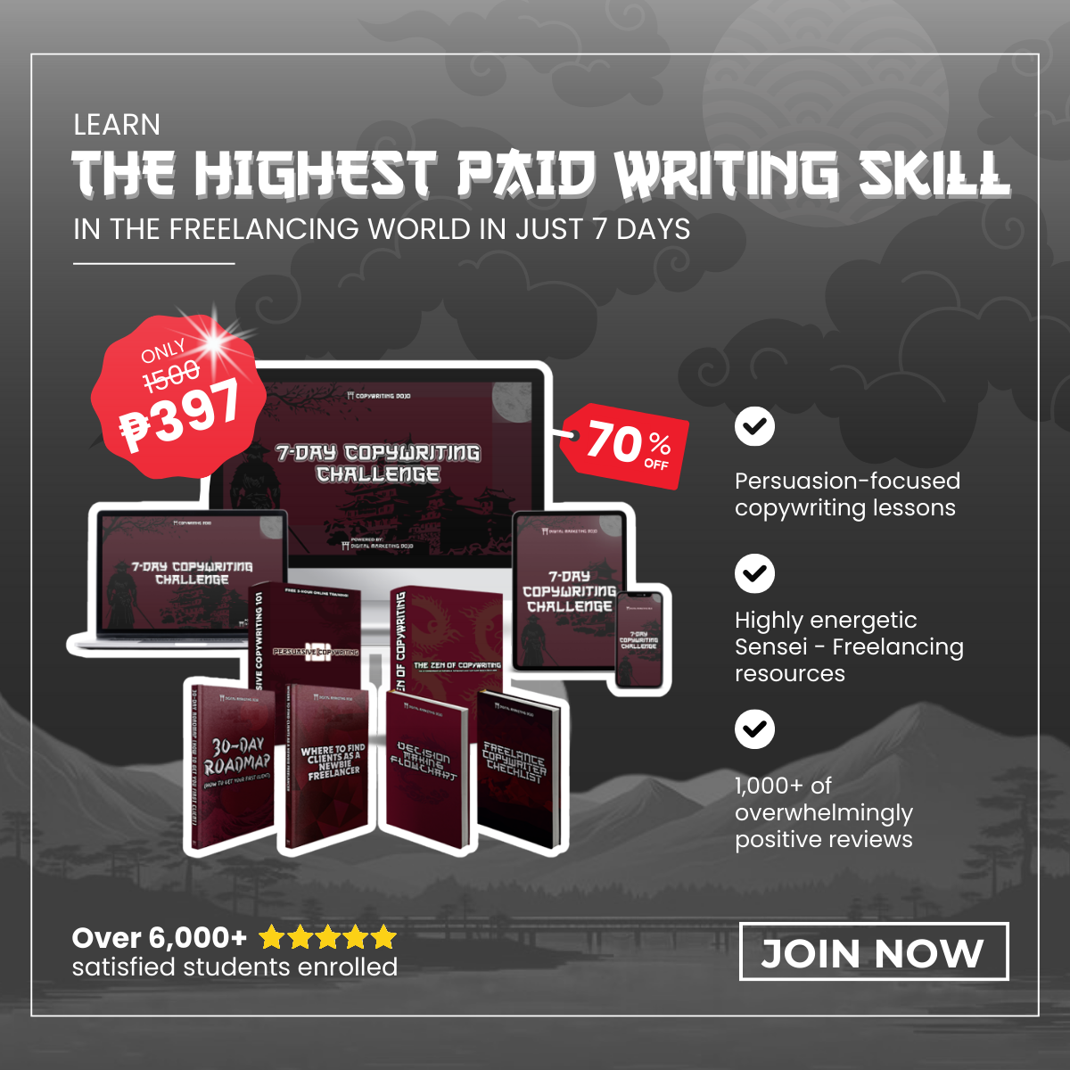 Sensei Raf Facebook ad