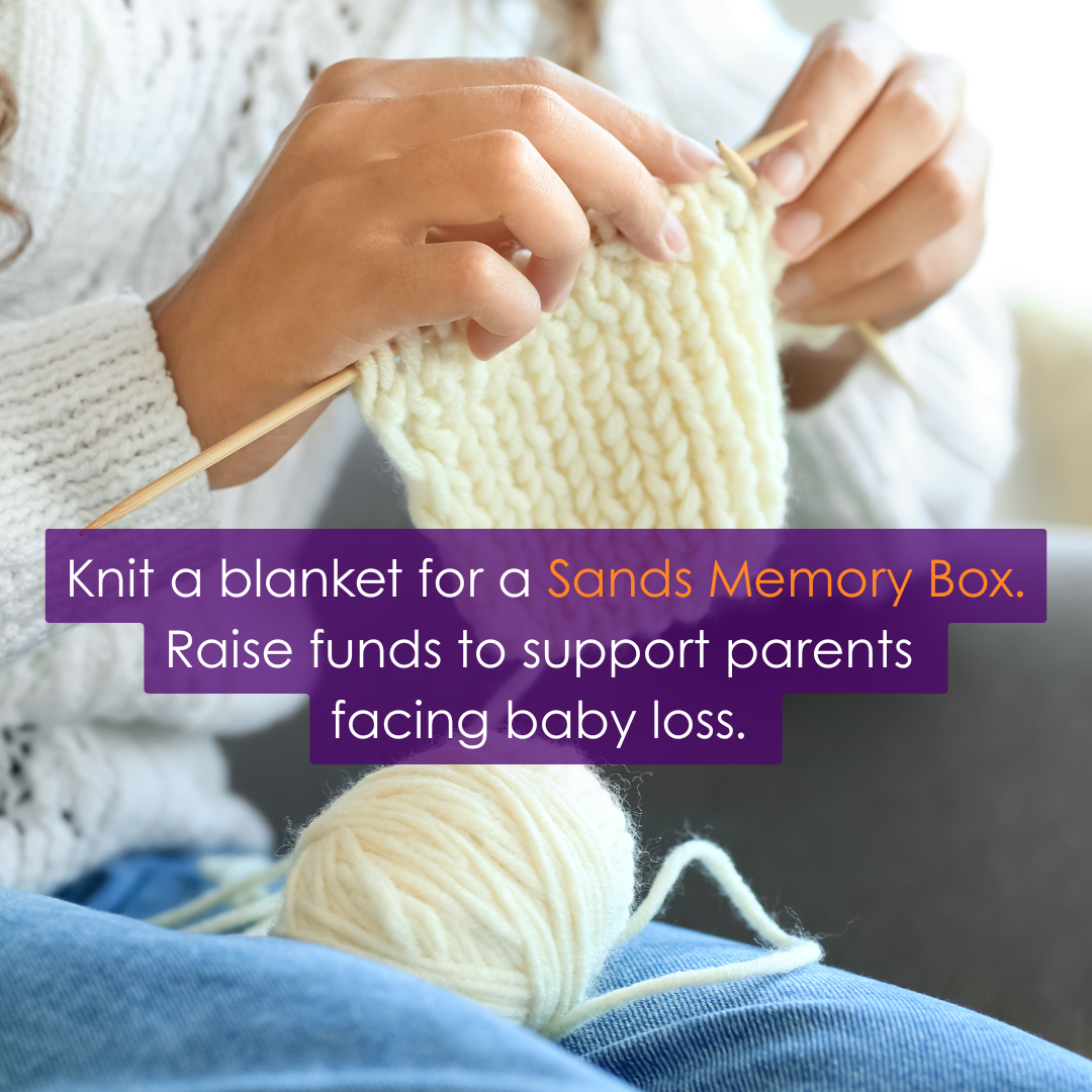 Sands - baby loss charity Facebook ad