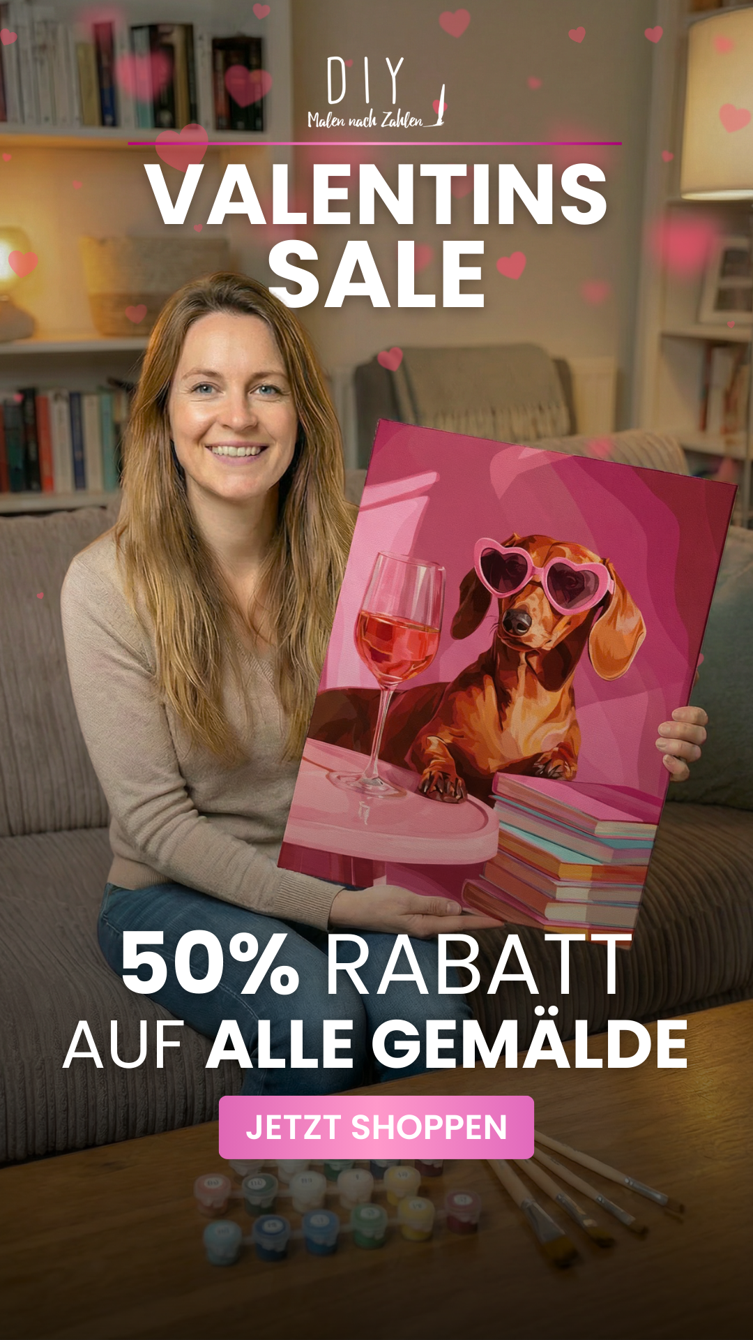 DIY - Malen nach Zahlen Facebook ad