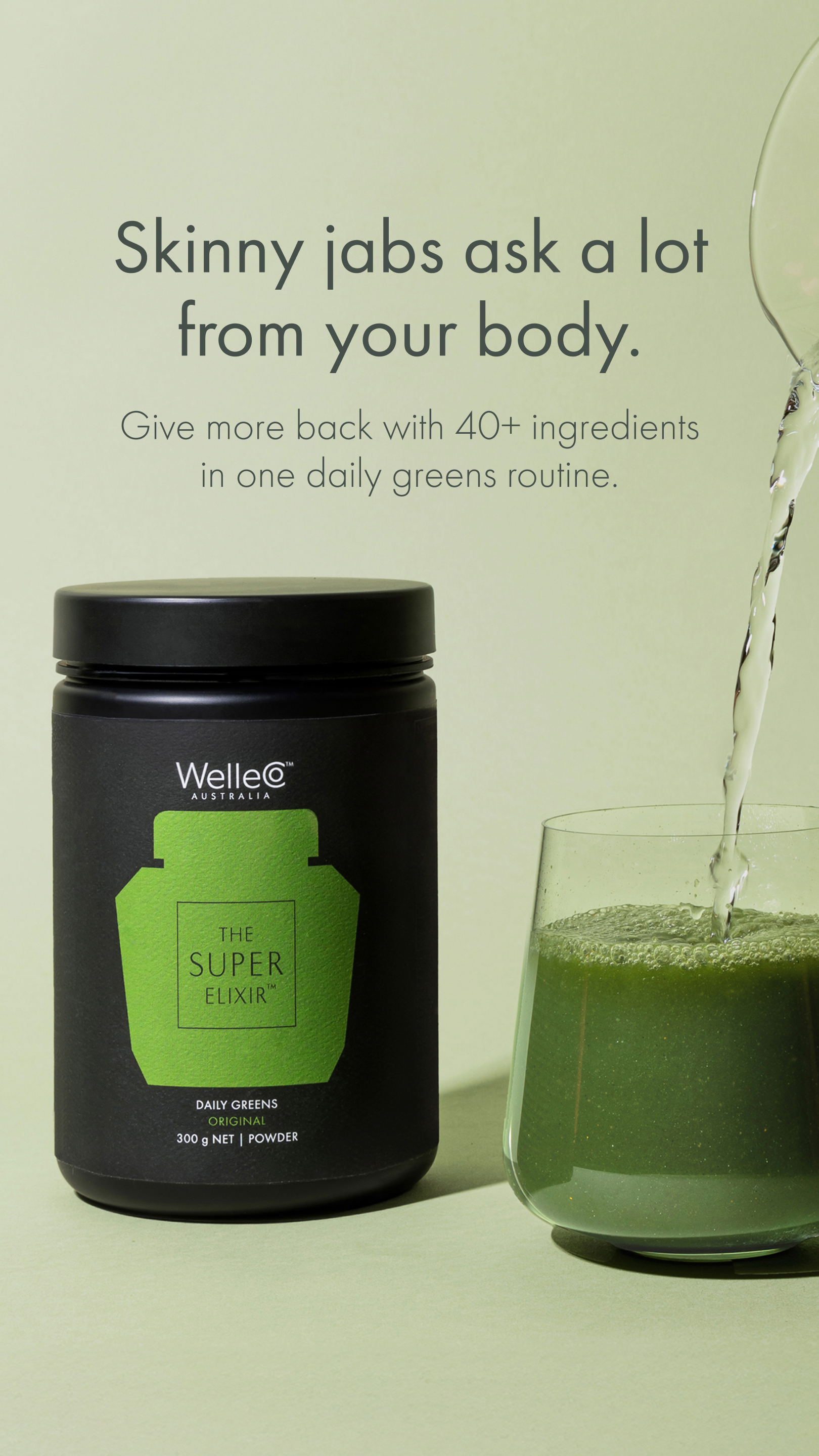 WelleCo Facebook ad