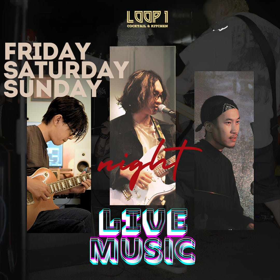 LOOP 1 - Cocktail Bar & Kitchen Facebook ad: CHIẾC 𝙇𝙄𝙑𝙀 𝙈𝙐𝙎𝙄𝘾 MỚI MẺ NGẬP TRÀN NĂNG…