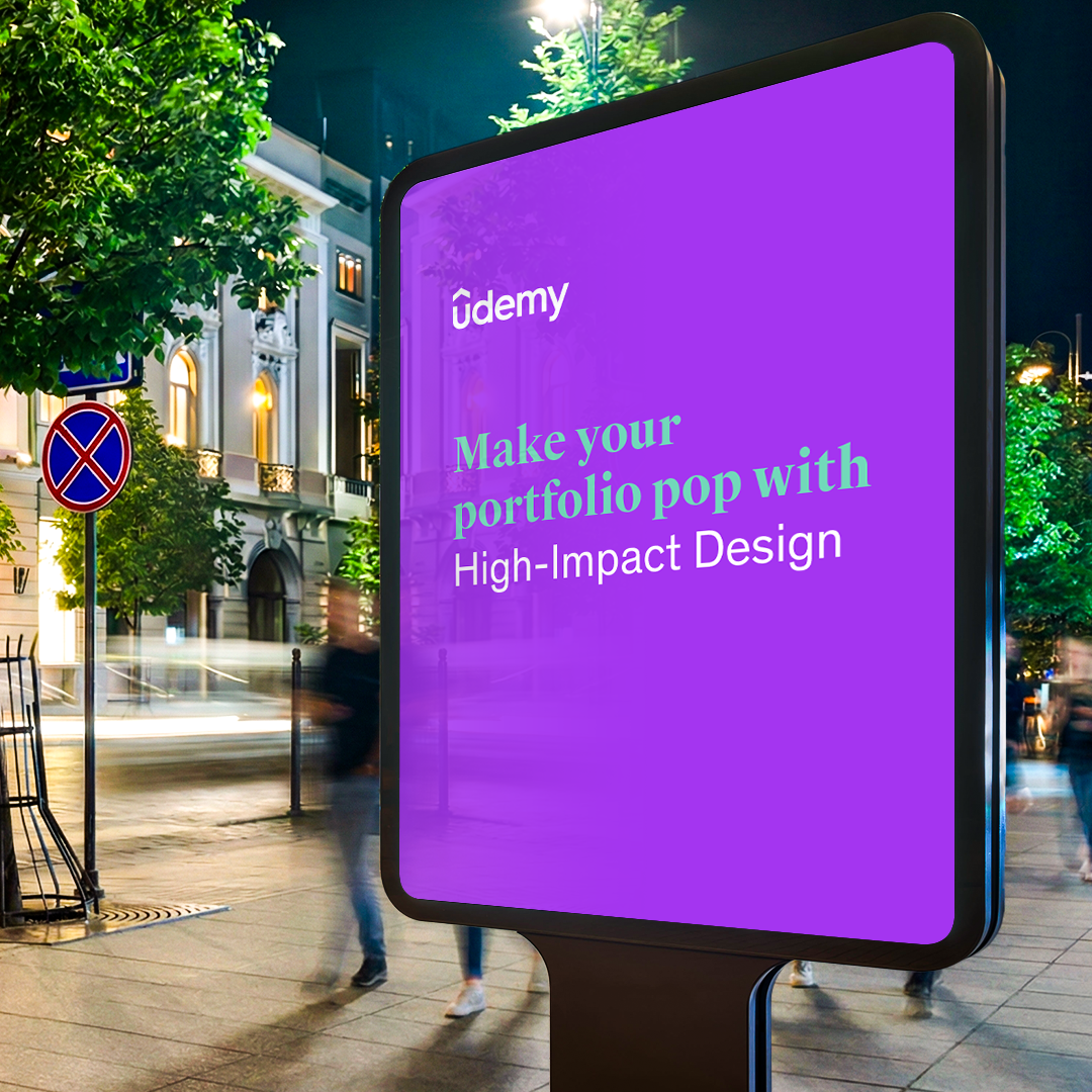 Udemy Facebook ad