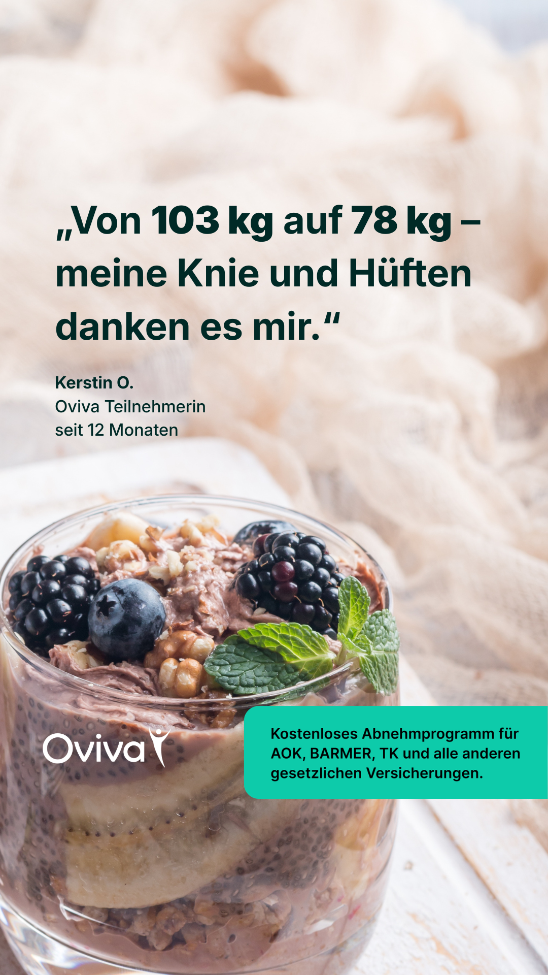 Oviva Deutschland Facebook ad