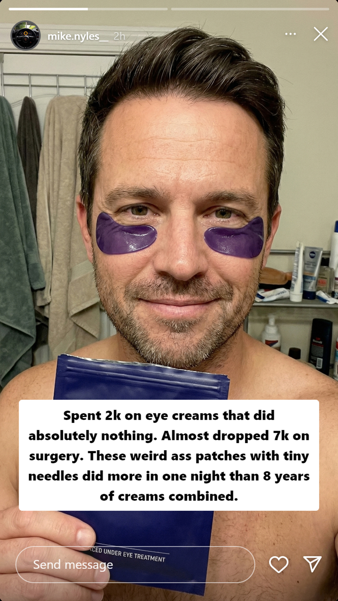 Men's Skincare Tips Facebook ad