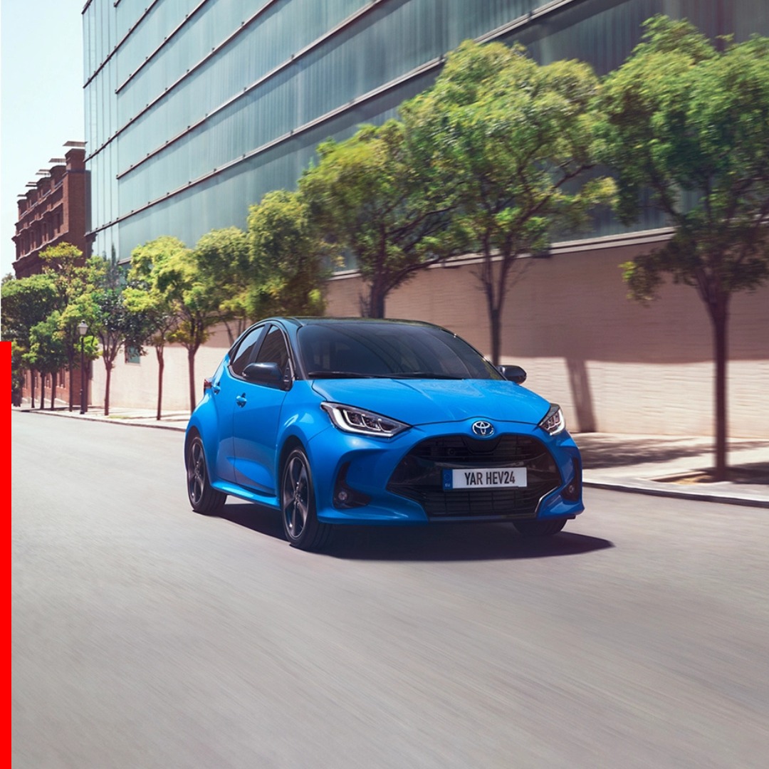 Toyota Österreich Facebook ad: Der Toyota Yaris: dein Hybrid für die Stadt