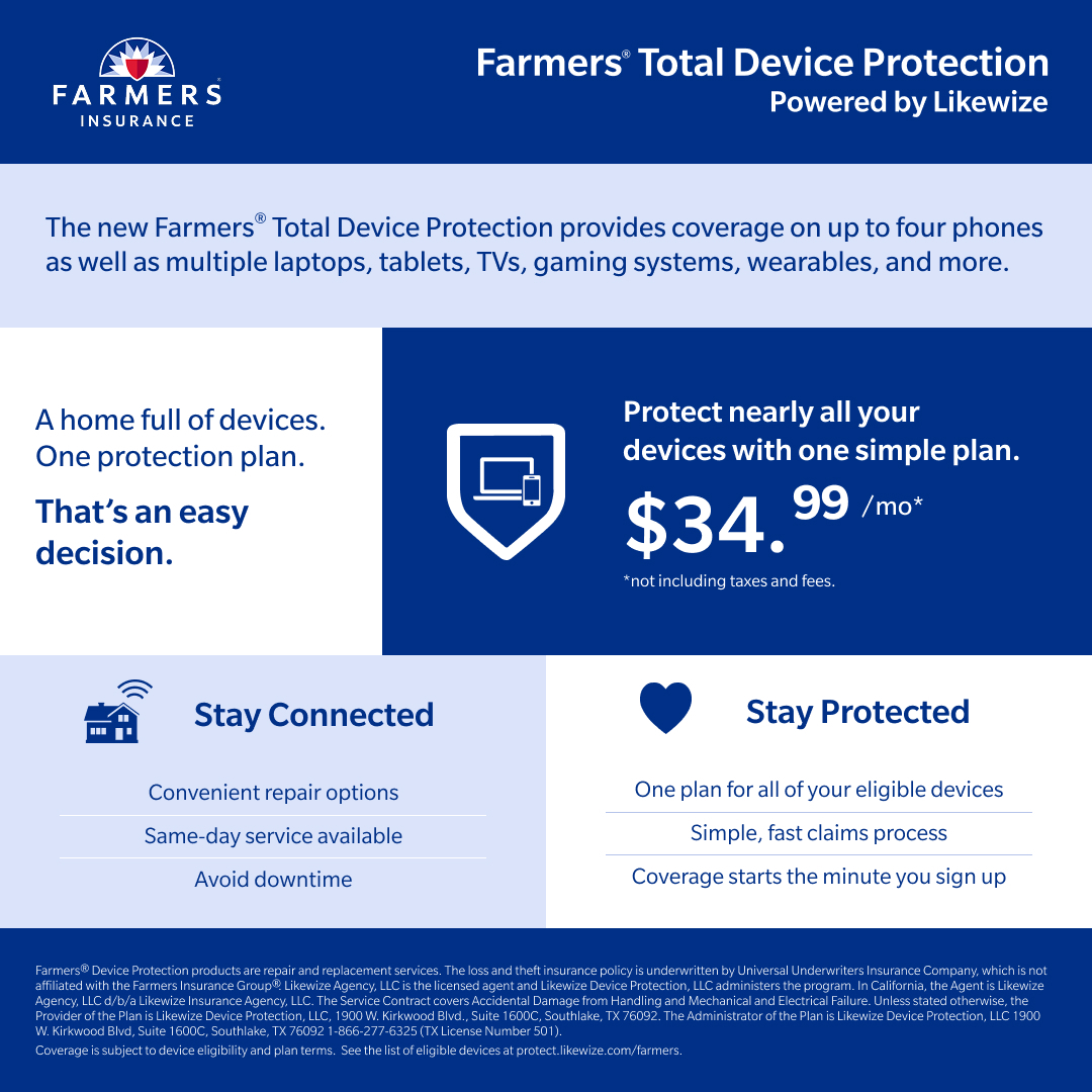 Loc Pham Farmers Insurance Agent Facebook ad: Don’t Let a Lost Phone Slow You Down!
