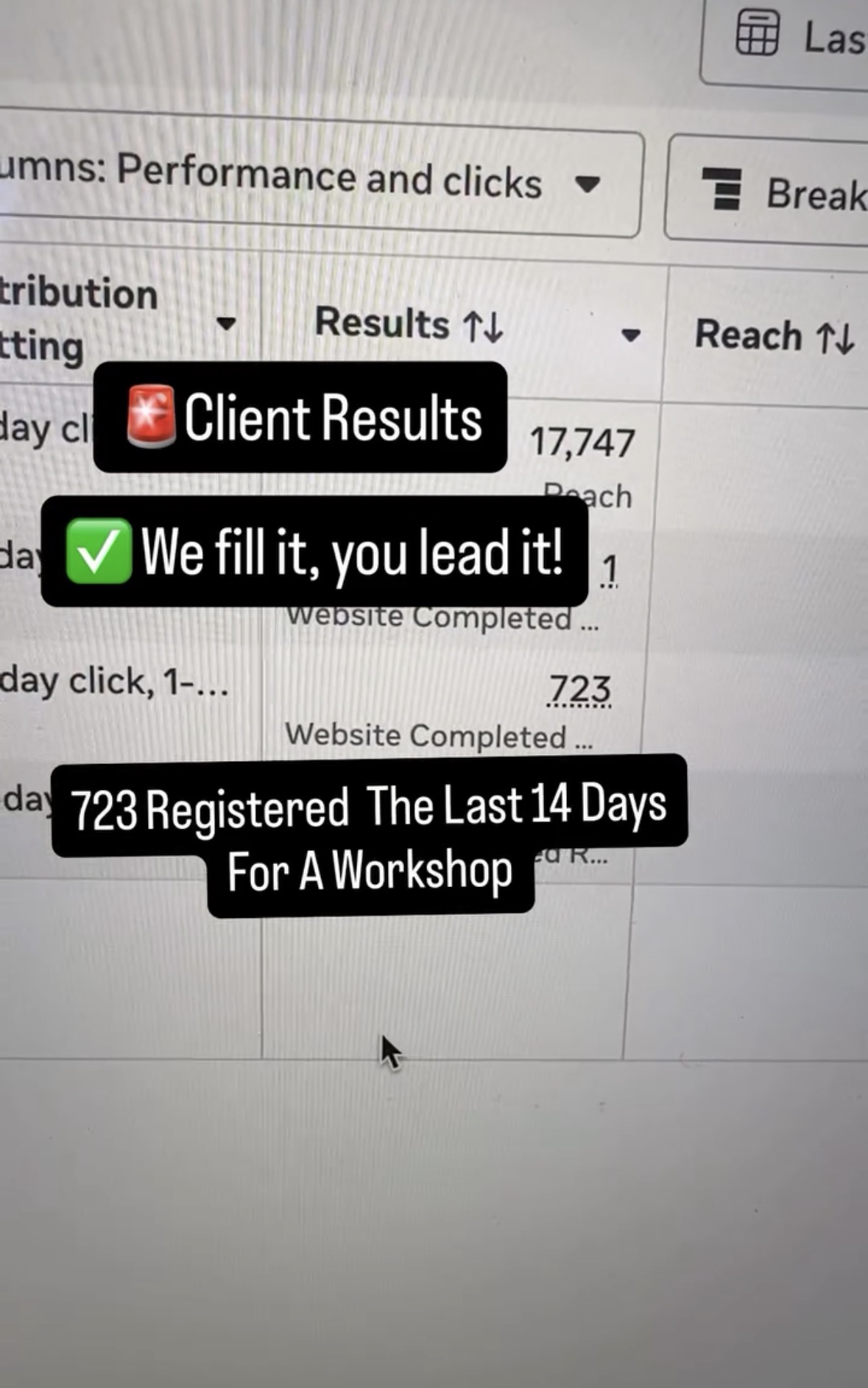 More Therapy Clients Online Facebook ad