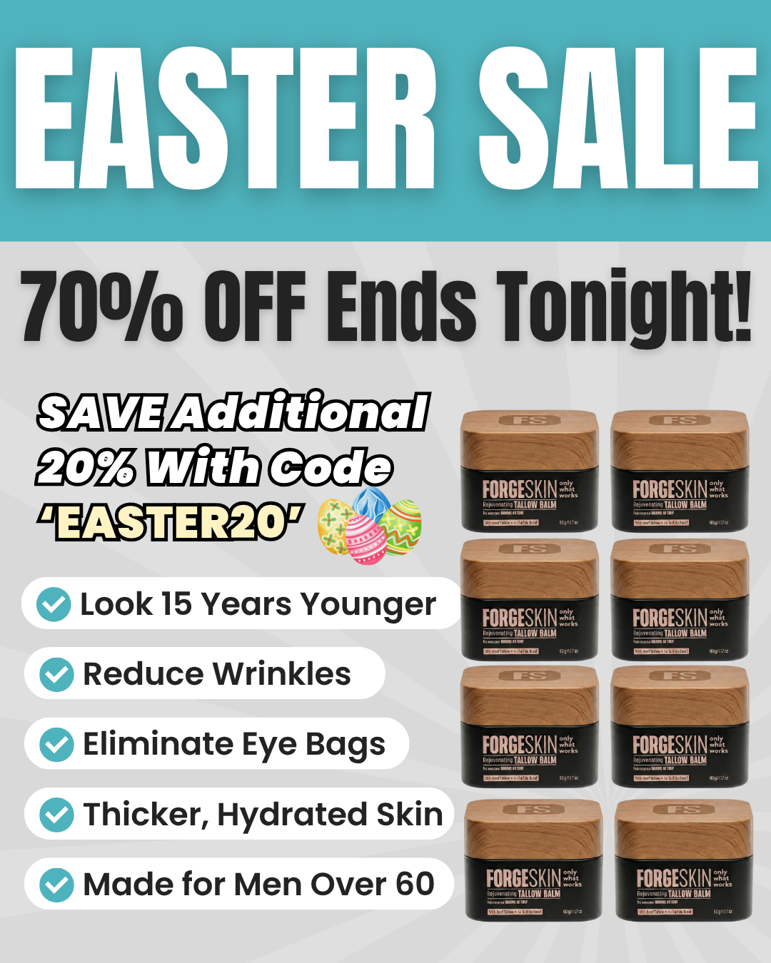 Forge Men Facebook ad