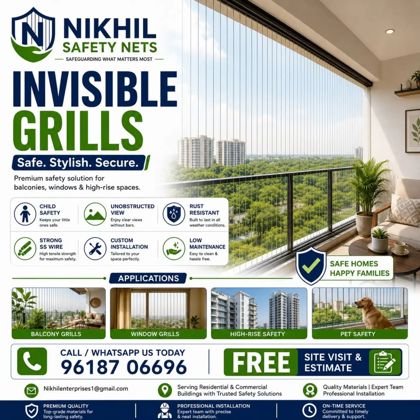 nikhil safety nets Facebook ad