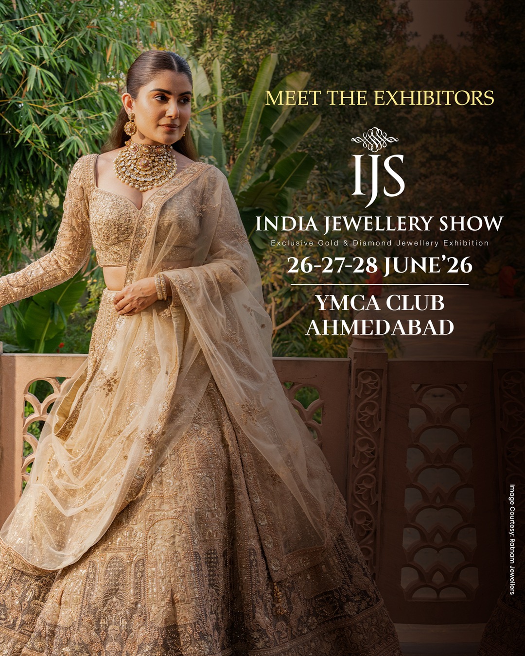 IJS - India Jewellery Show Facebook ad: The finest jewellery houses.