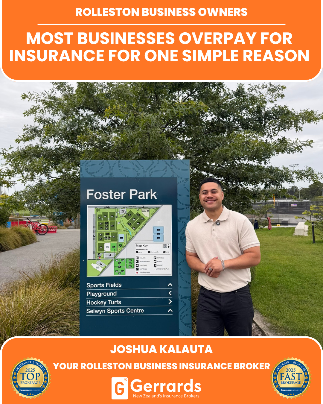 Joshua Kalauta - Business Insurance Broker Facebook ad