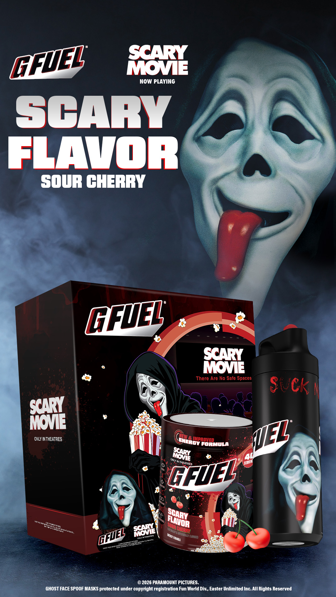 G FUEL Facebook ad