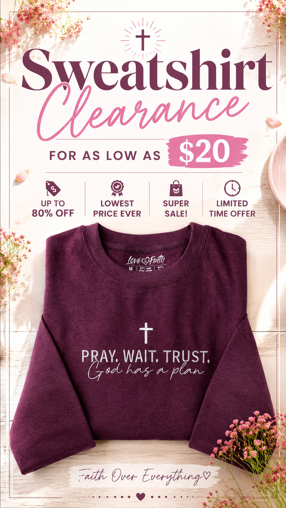 Love in Faith Facebook ad