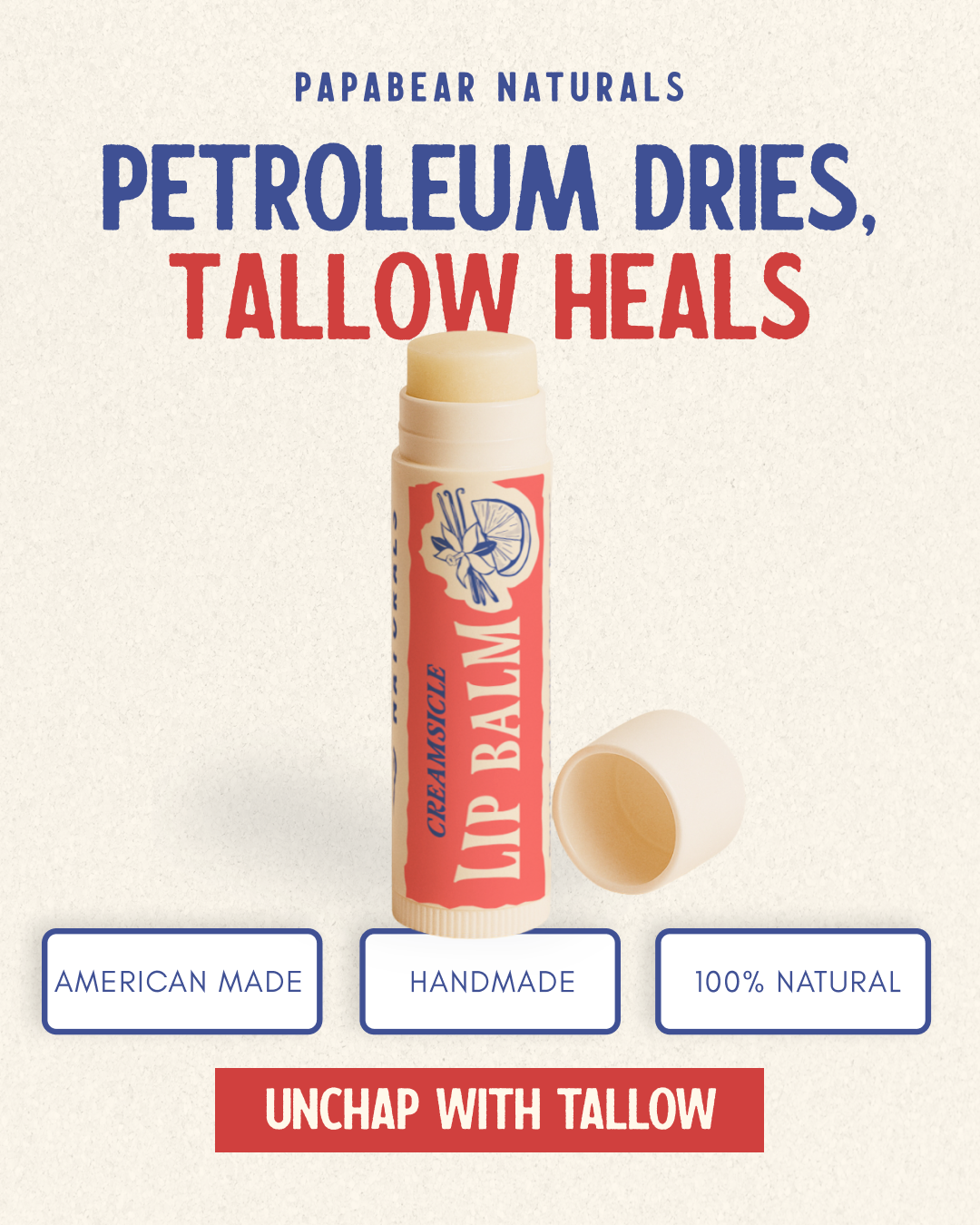 PapaBear Naturals Facebook ad