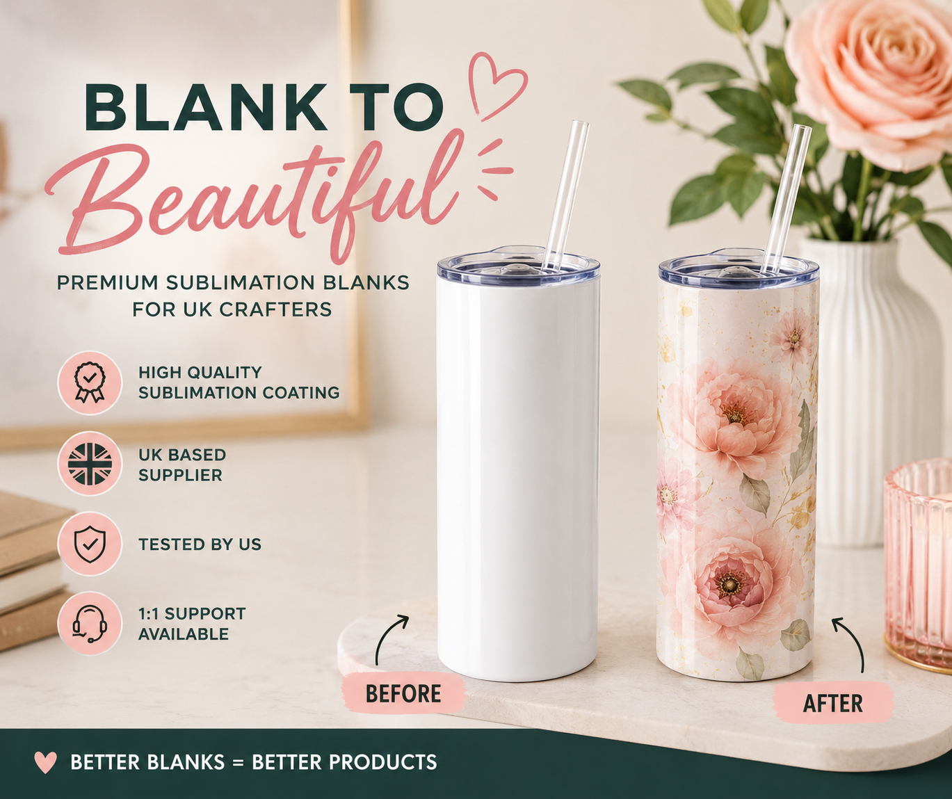 Sublimation Blanks UK Facebook ad: Sublimation Blanks UK Ltd