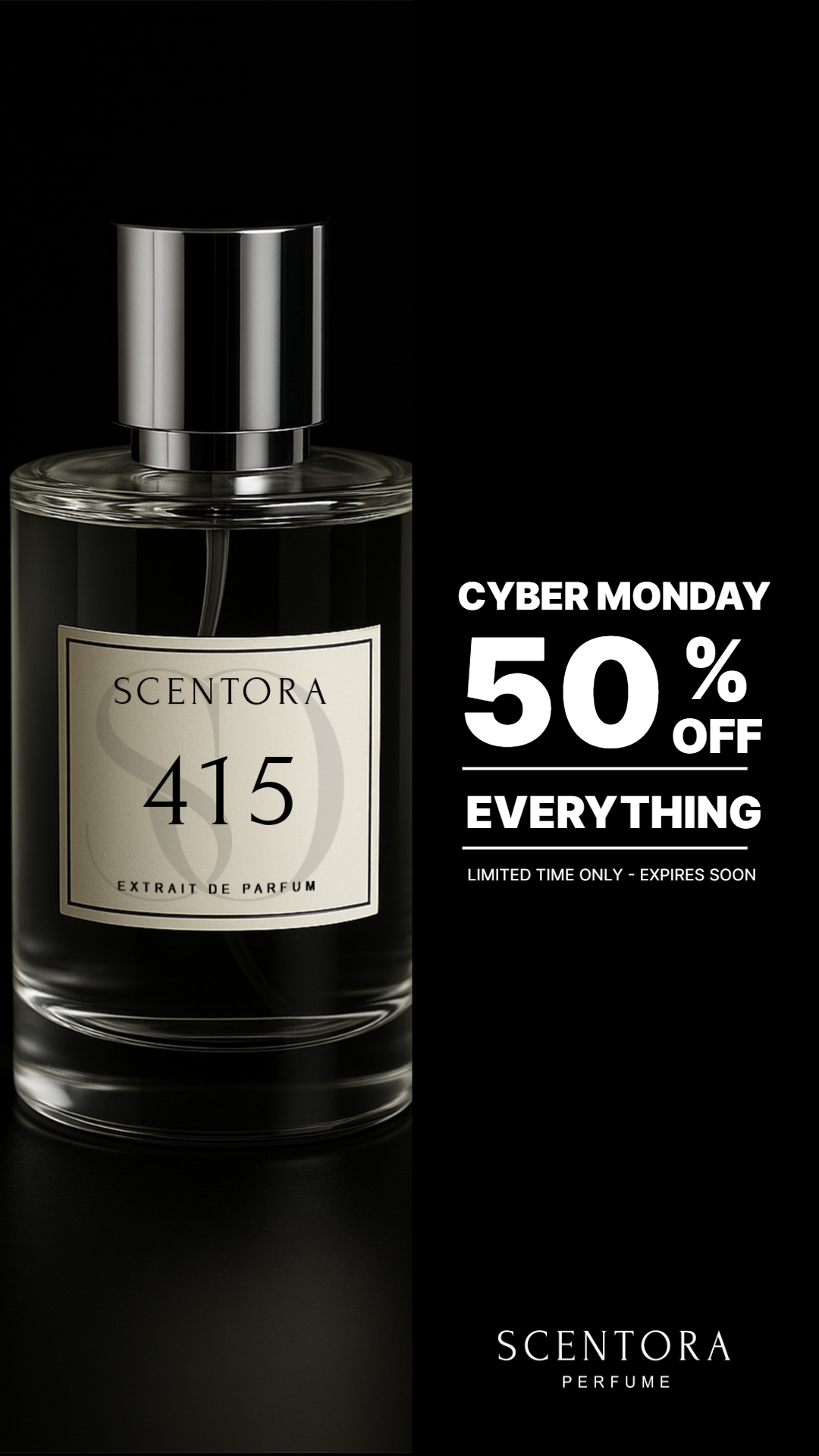 Scentora Fragrances Facebook ad: Luxury for Less