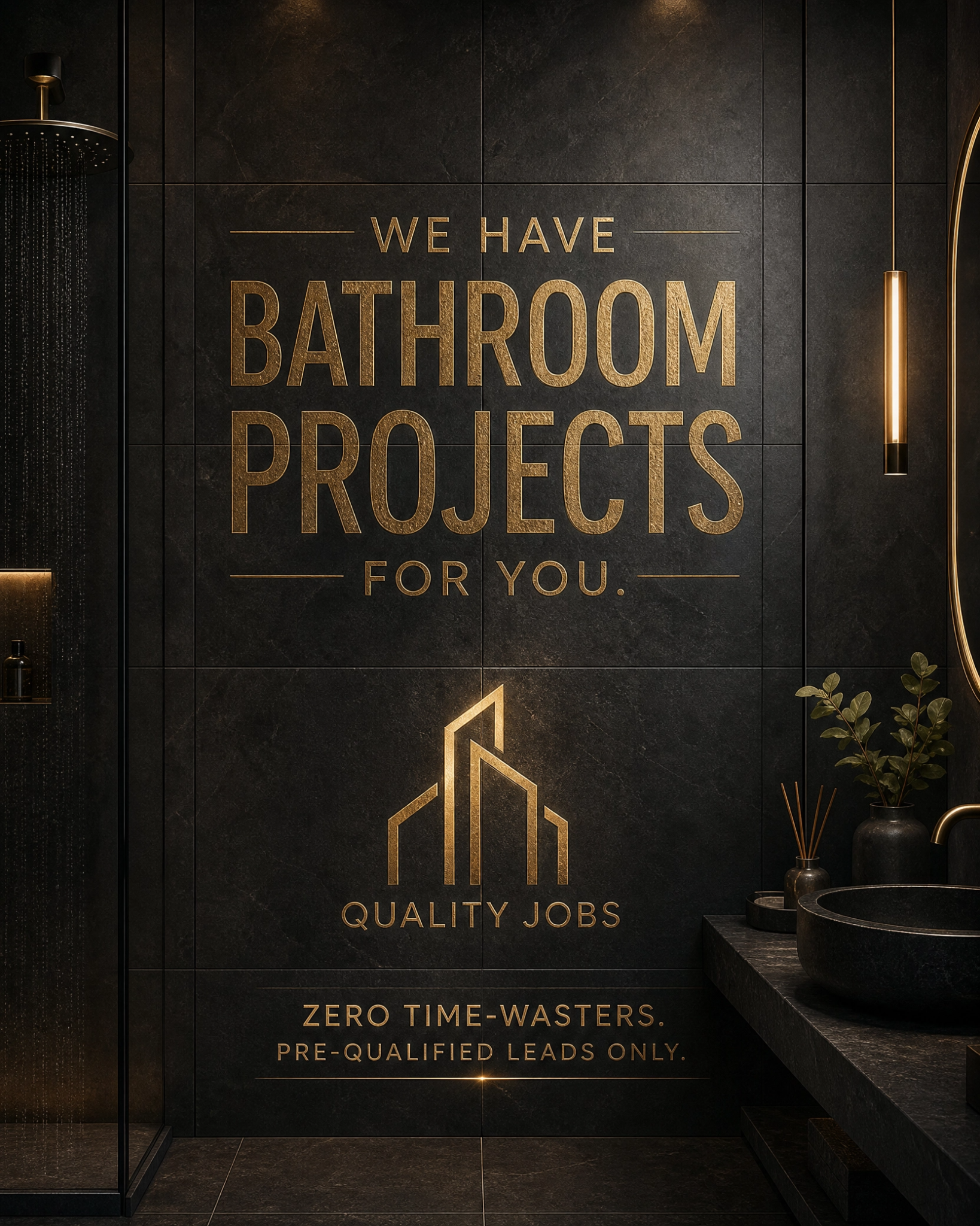 Quality Jobs Facebook ad: $500'000 worth of renovation work in your calendar every…