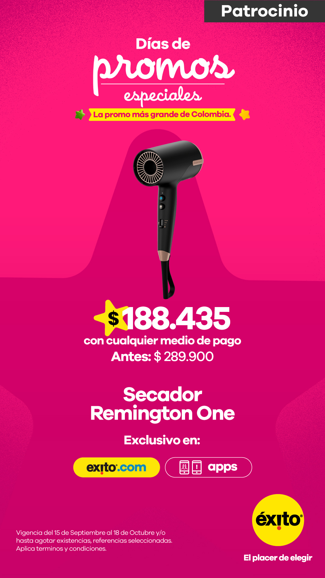 Éxito Facebook ad: Tu Remington One al mejor precio