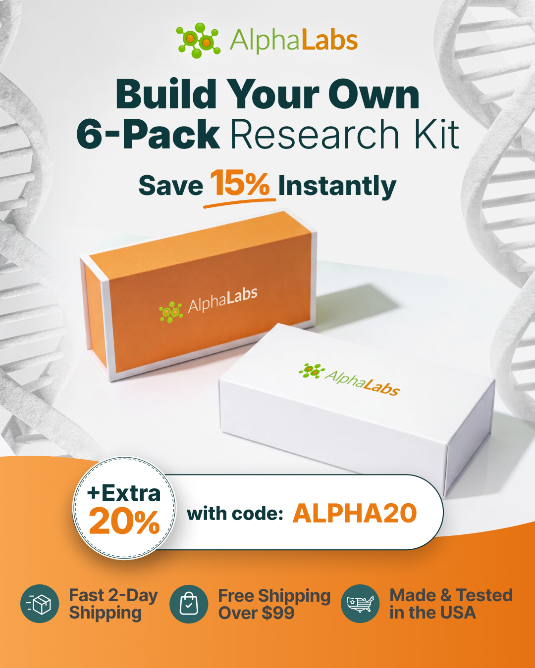 Alpha Research World Facebook ad