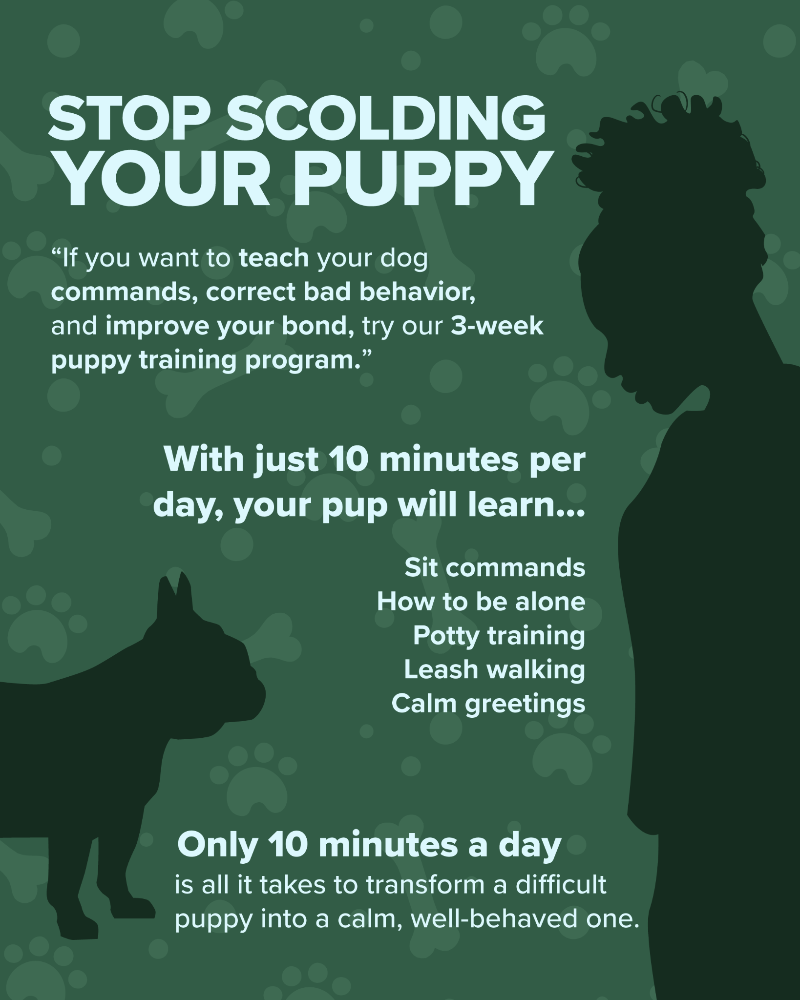 SpiritDog Training Facebook ad