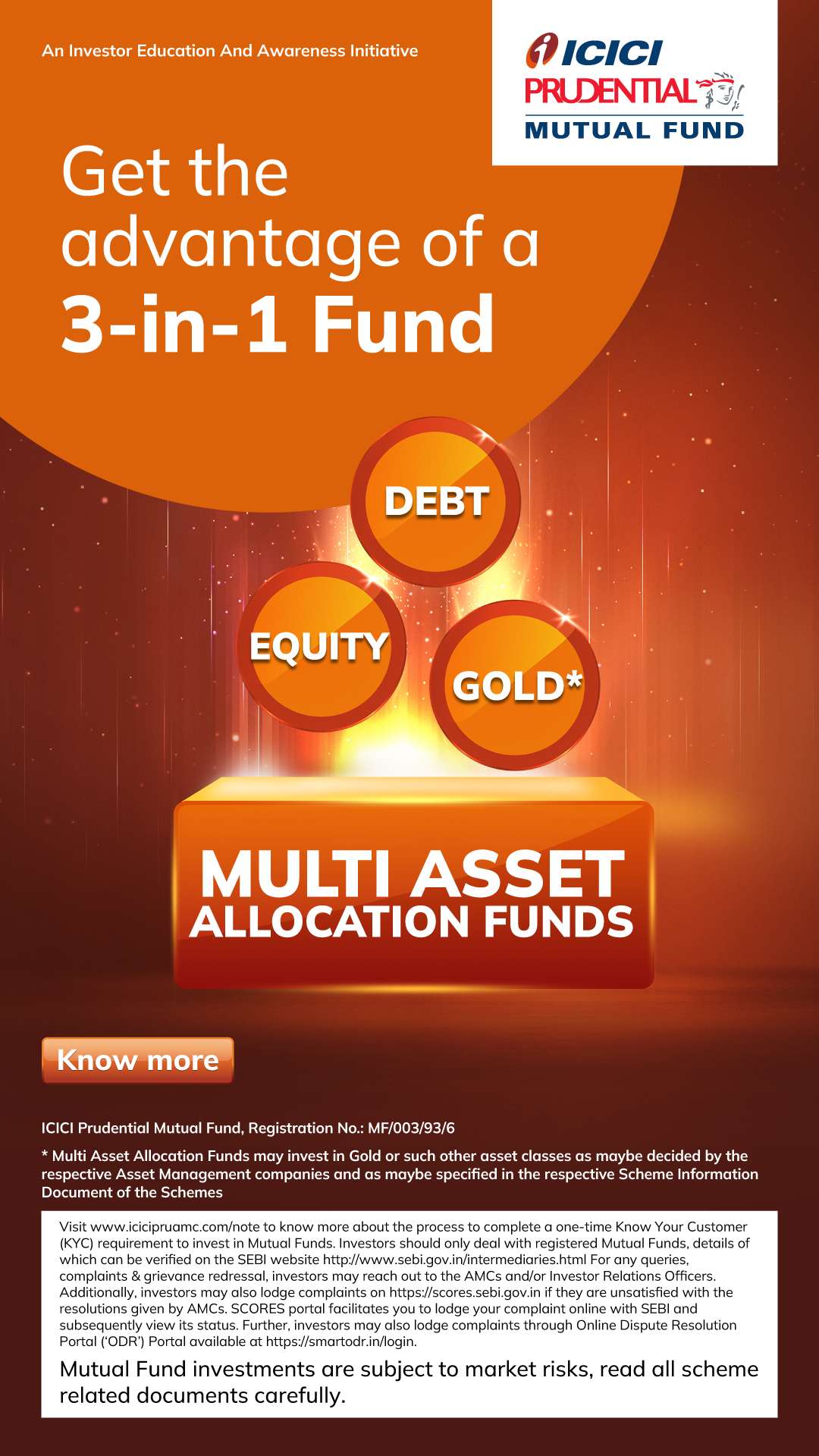 ICICI Prudential Mutual Fund Facebook ad
