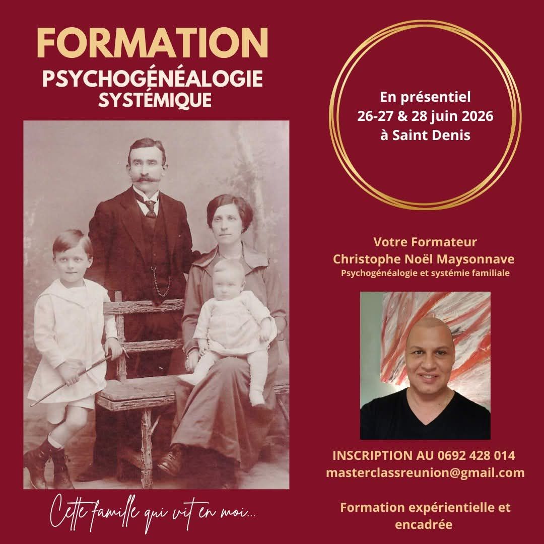 Christophe Hypnose & Psychogénéalogie Réunion Facebook ad: SAINT DENIS SAINT DENIS SAINT DENIS