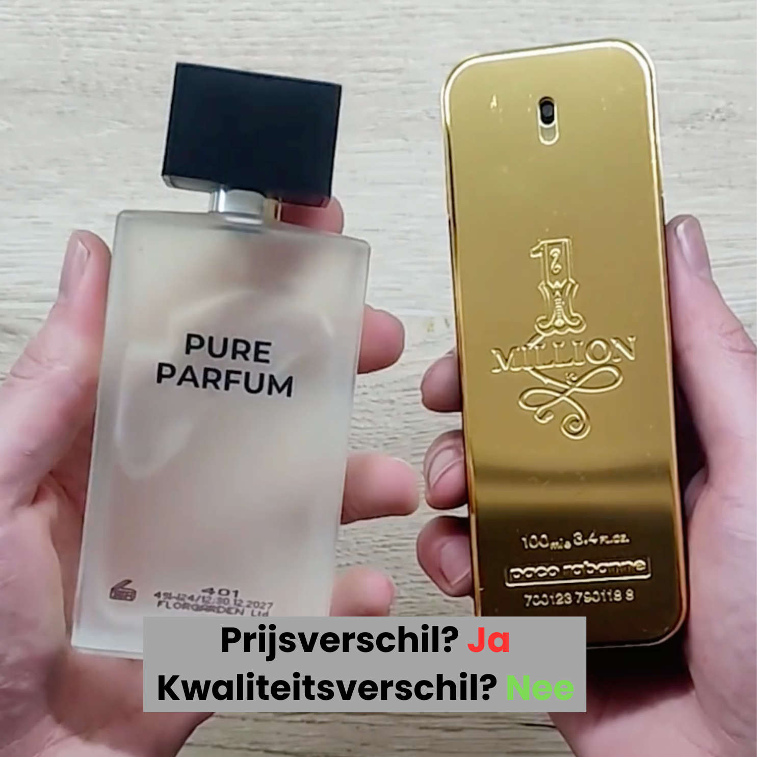 Pure Parfum Facebook ad