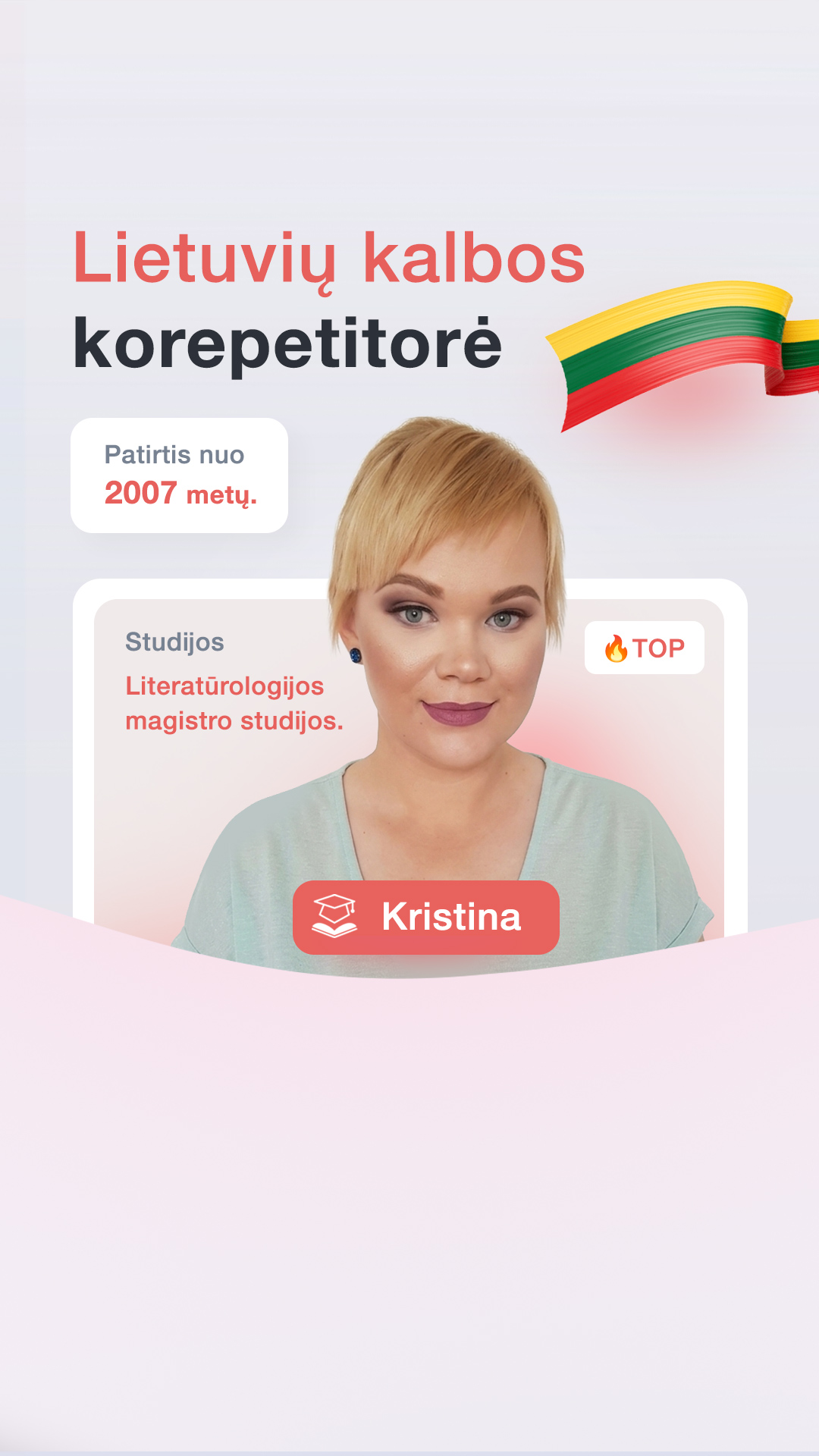 Pasimokome.lt korepetitoriai Facebook ad