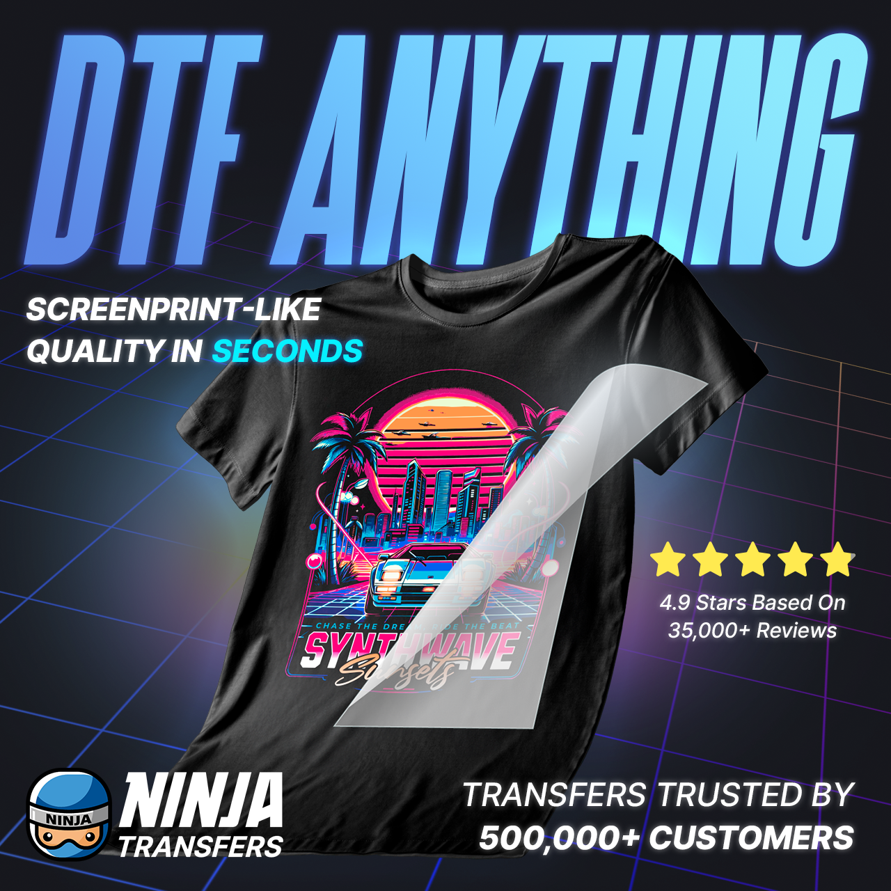 Ninja Transfers Facebook ad