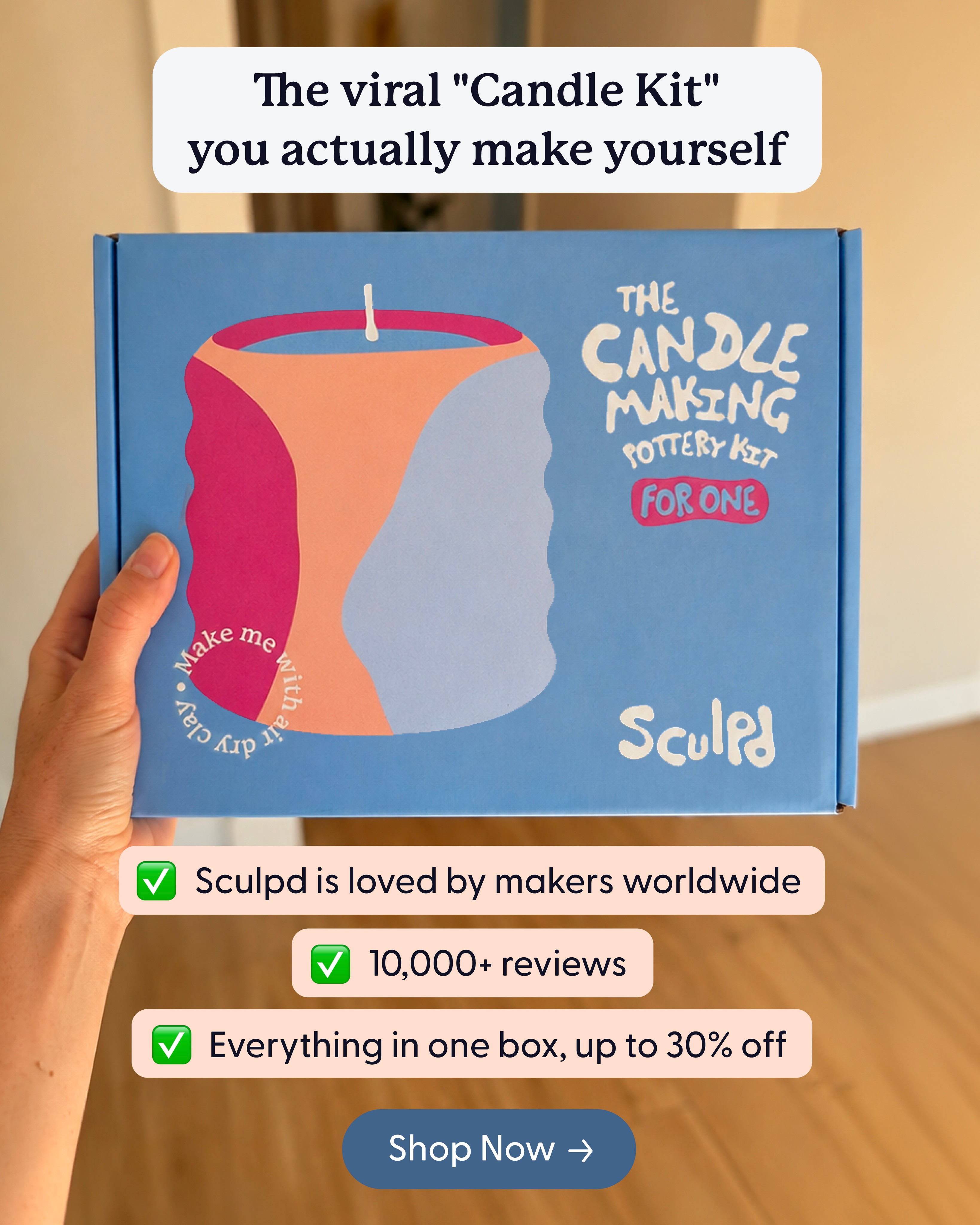 Sculpd Facebook ad
