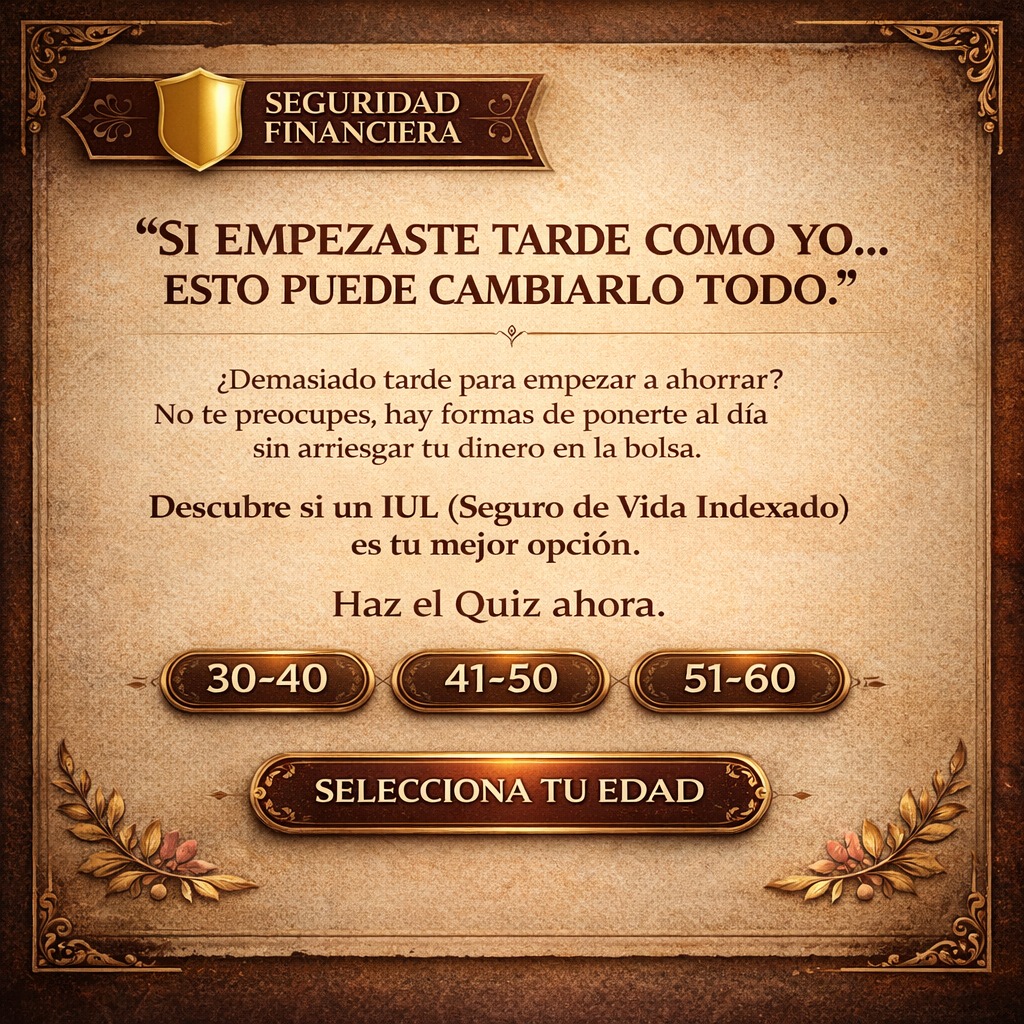 SeguroVirtual Pro Facebook ad: Toma el cuestionario ahora