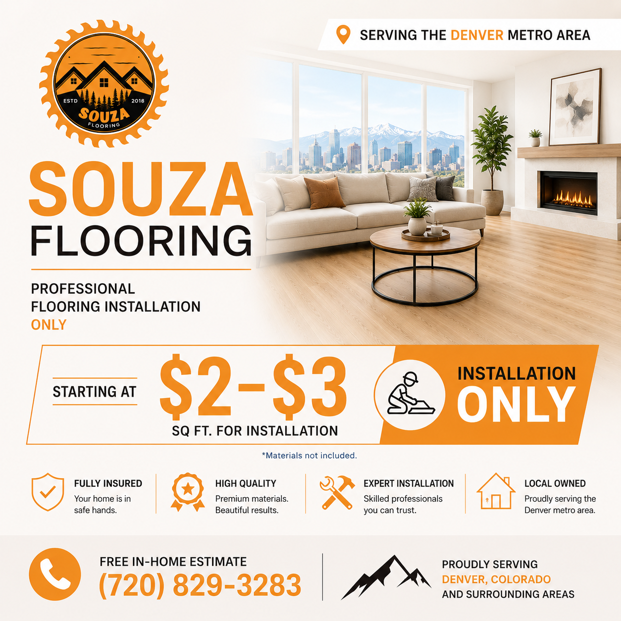 Souza's Flooring Facebook ad from Jun 3, 2026