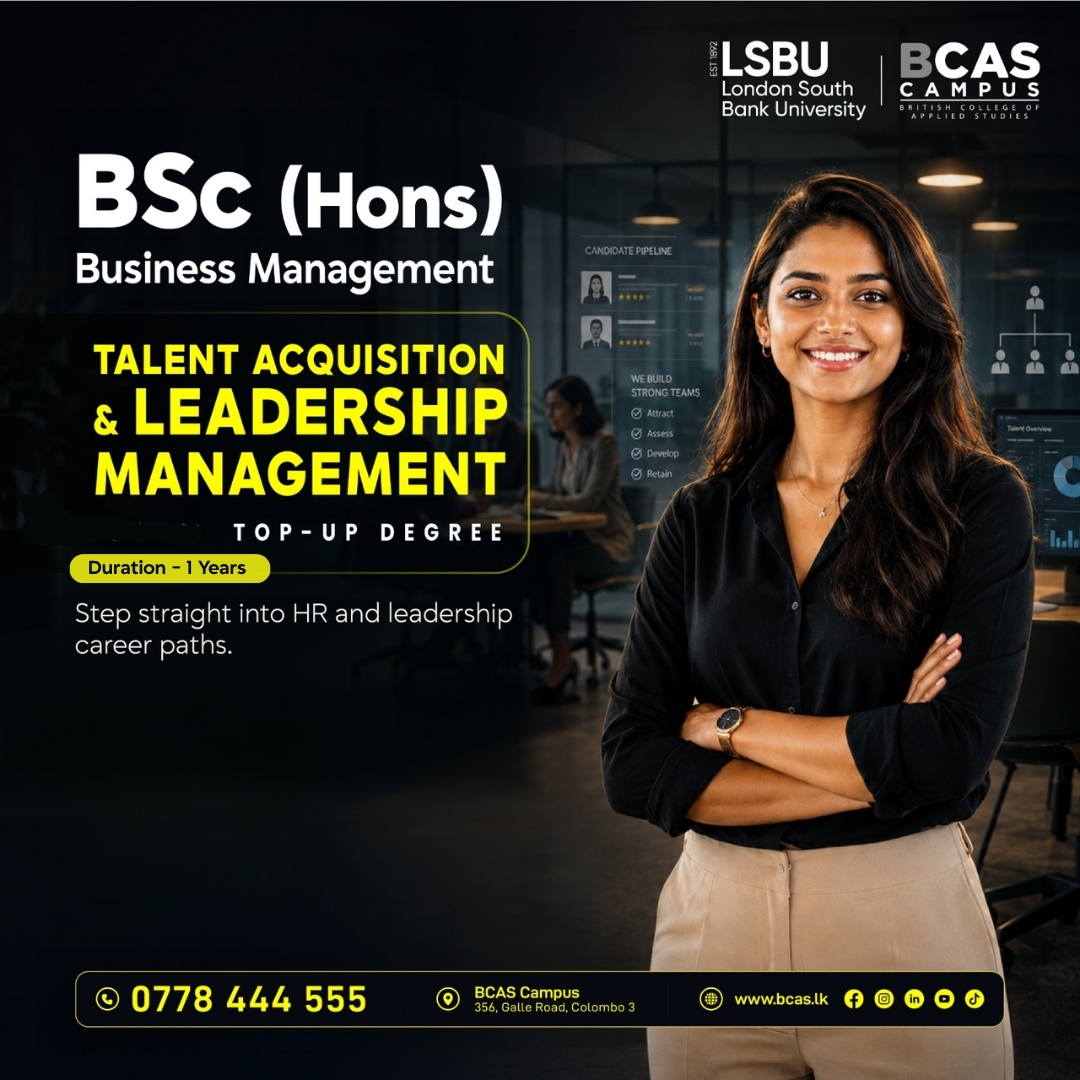 BCAS Campus Facebook ad: Can You Identify the Right Talent?