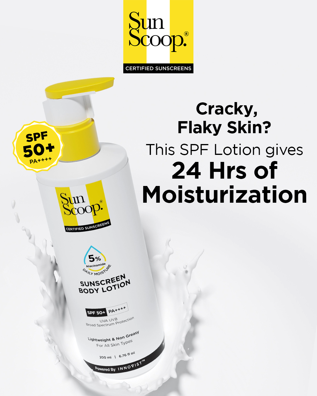 Sunscoop SPF Facebook ad
