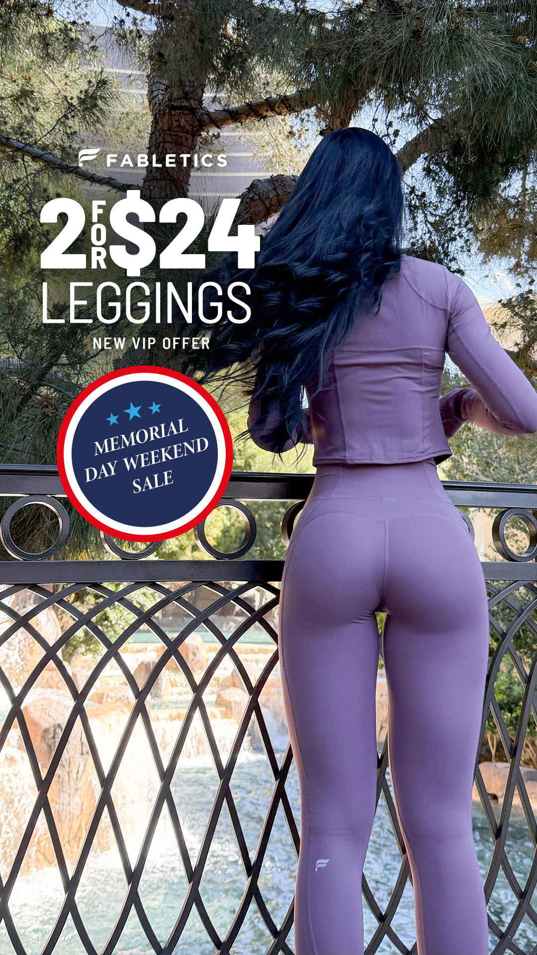 Fabletics Facebook ad