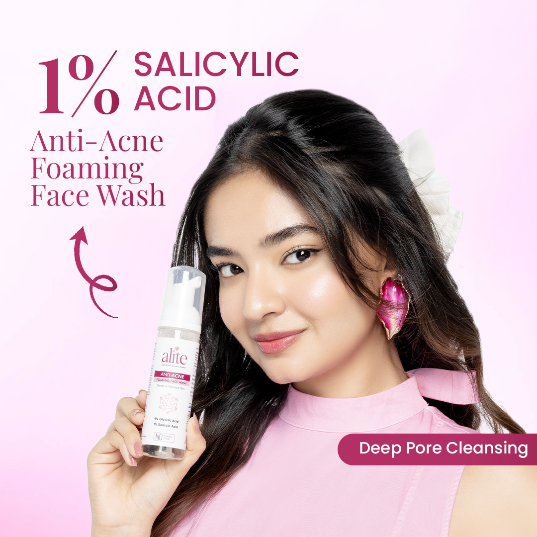 Anushka Sen Facebook ad: Deep Pore Cleansing For Acne Free Skin