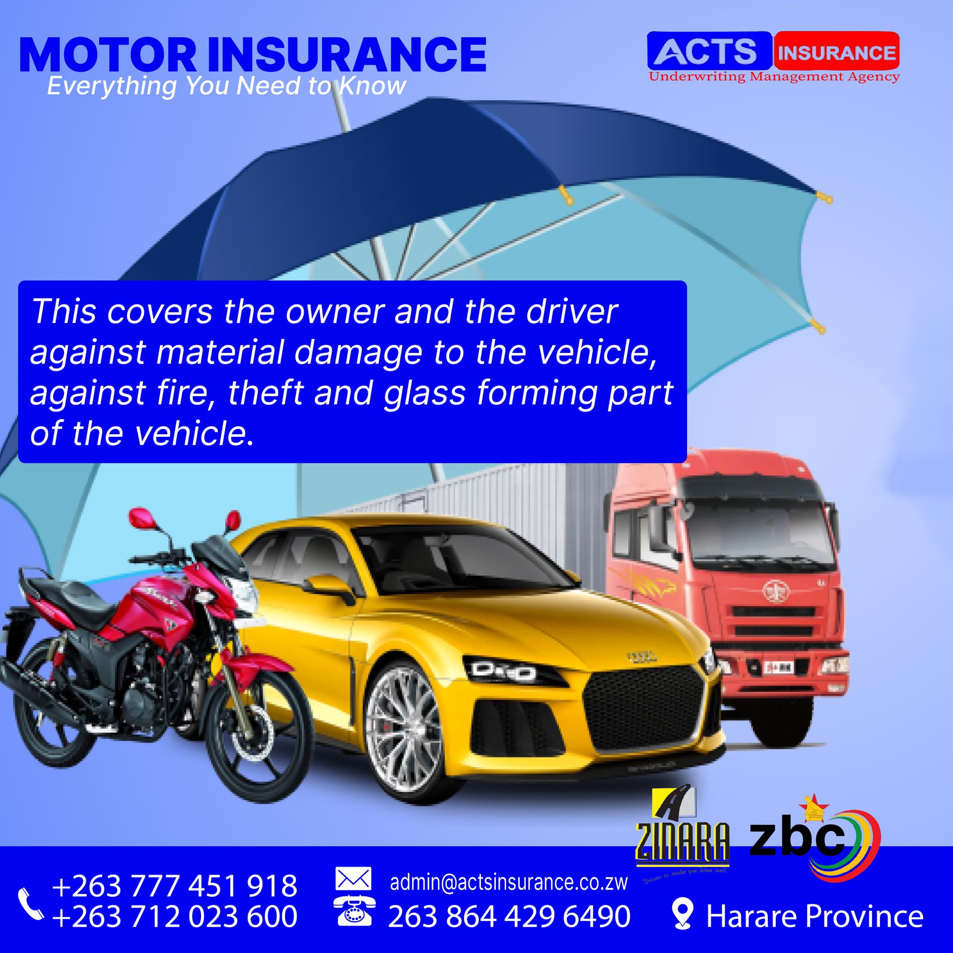Acts Insurance Facebook ad: Being the leading insurance broker in our defined…