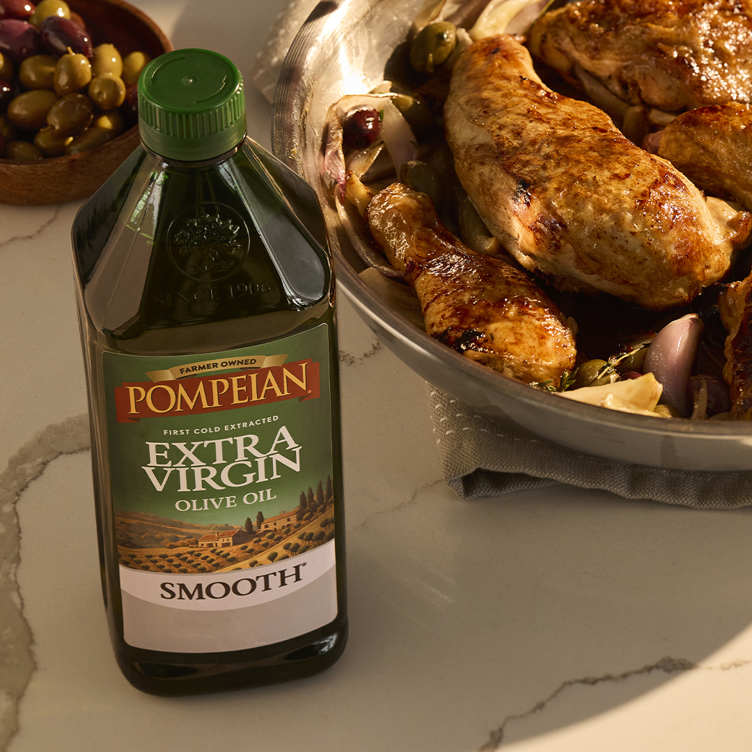Pompeian Facebook ad: Pomp It Up with Pompeian Olive Oil
