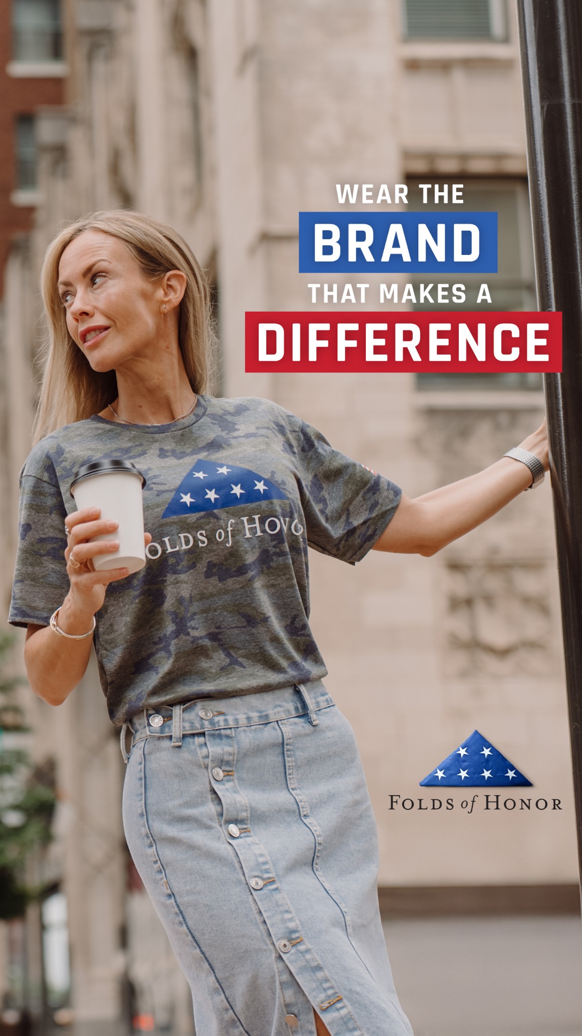 Folds of Honor Facebook ad