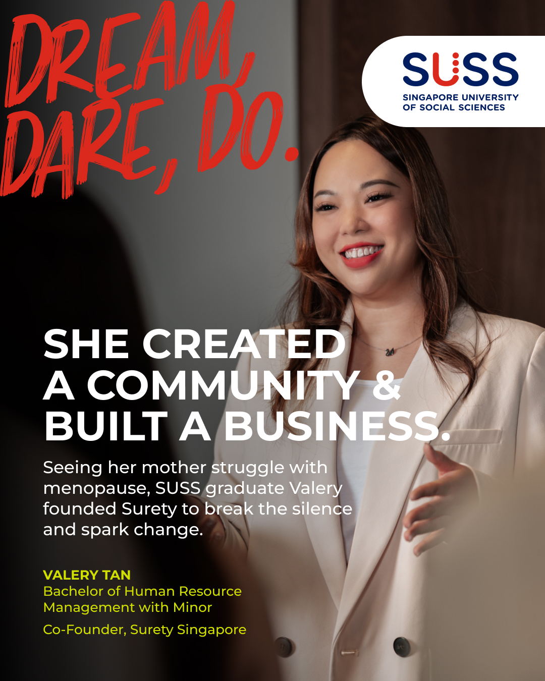 Singapore University of Social Sciences Facebook ad