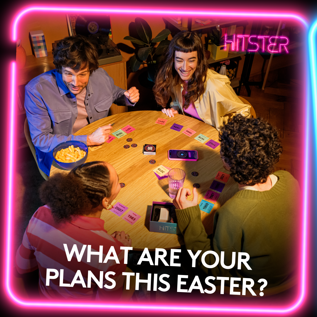 Hitster Party Facebook ad: The ultimate music party game