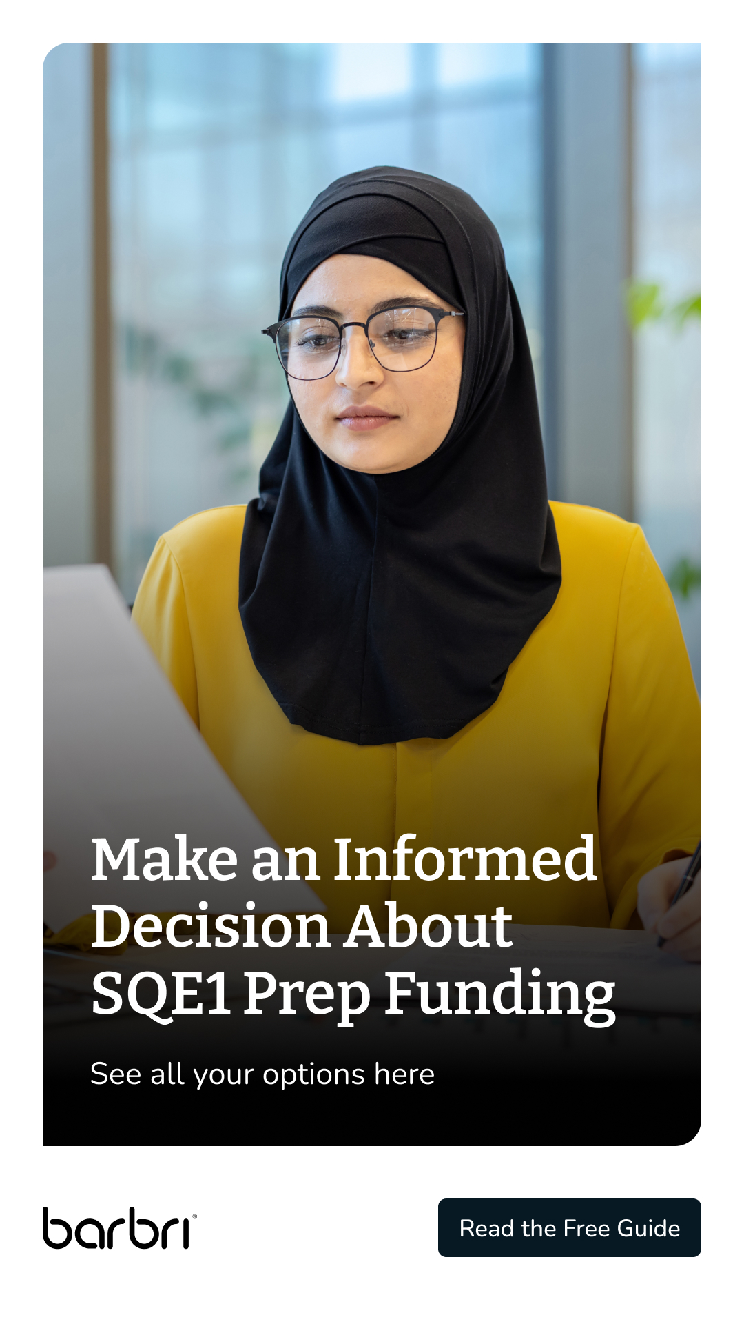 Barbri SQE Prep Facebook ad