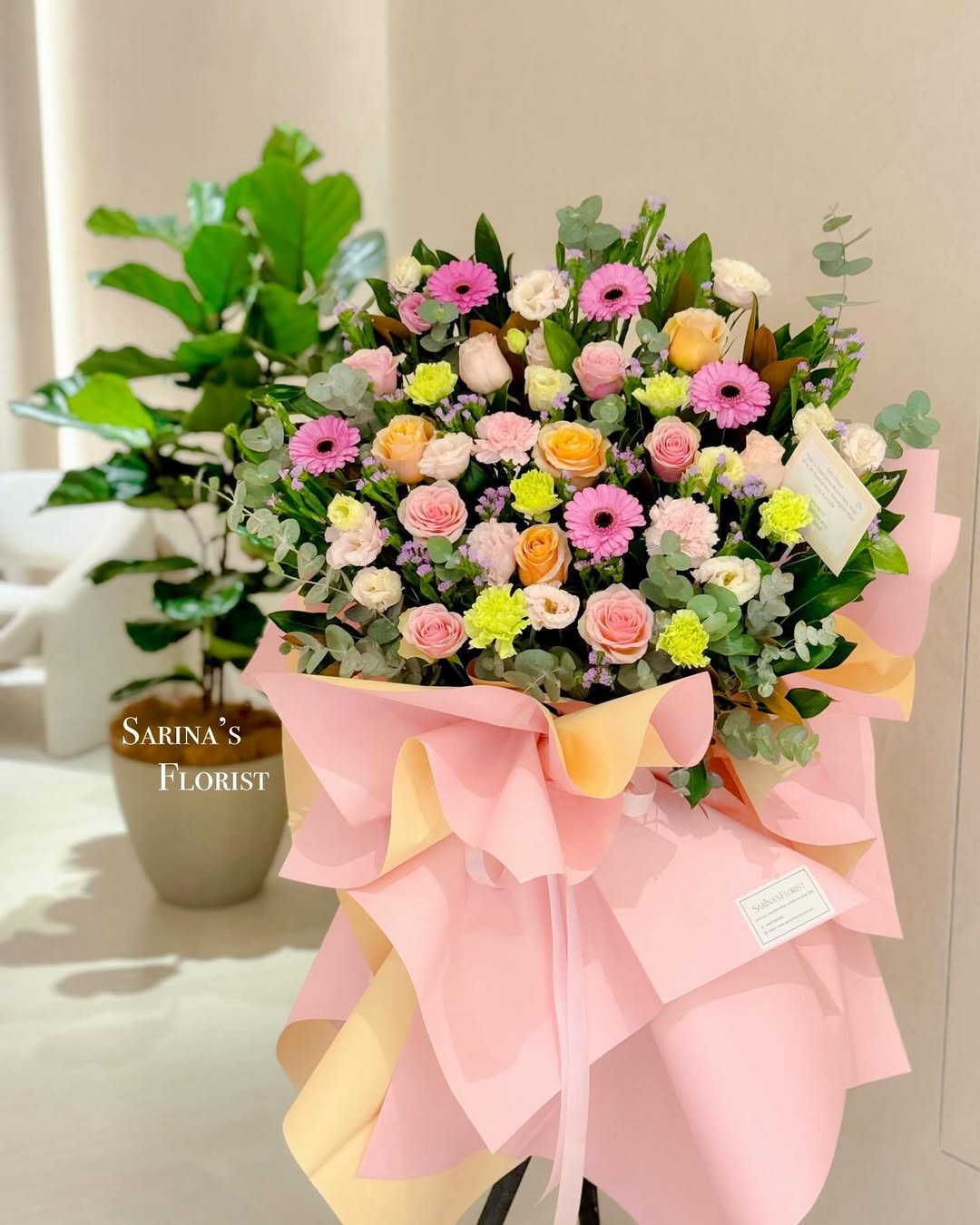 Sarina's Florist Facebook ad from May 24, 2026