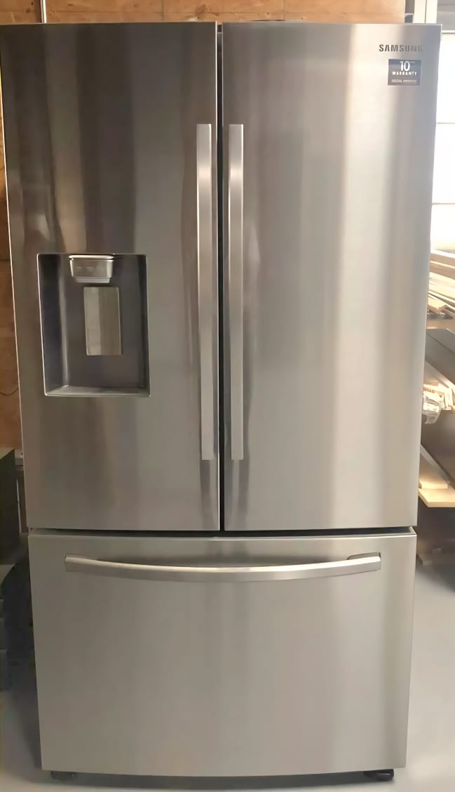 Empress Products Facebook ad: We have new and used American refrigerators, Standing…