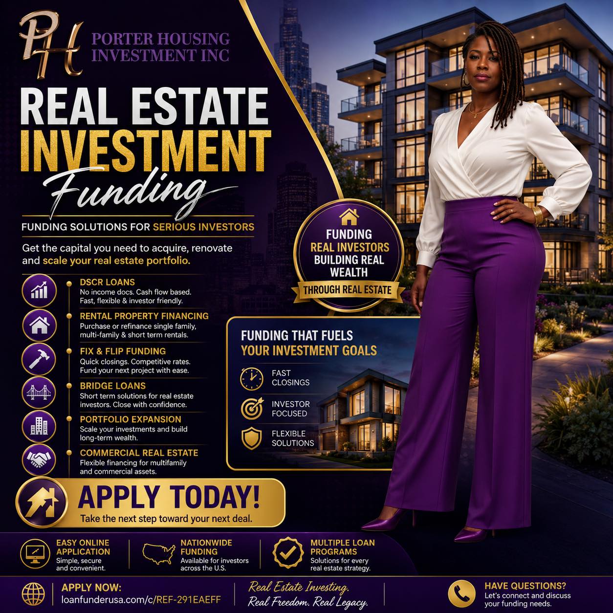 ShaVa Latrice Porter Facebook ad: REI Funding Solutions
